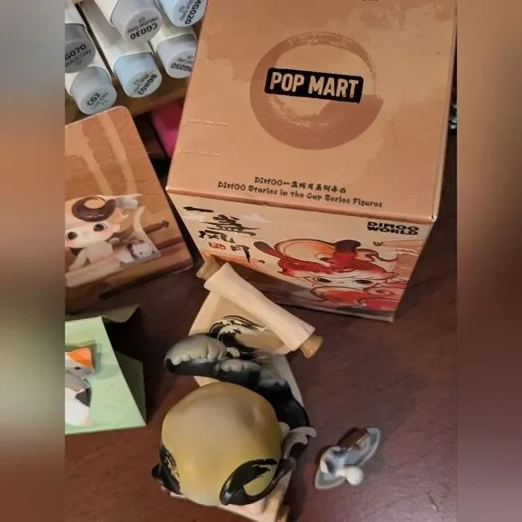 POP MART DIMOO Stories In The Cup Series Blind Box River Scroll - Picture 5 of 8